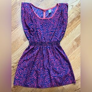 Printed zebra summer dress